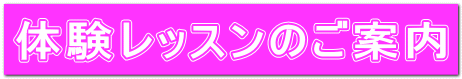 体験レッスンのご案内